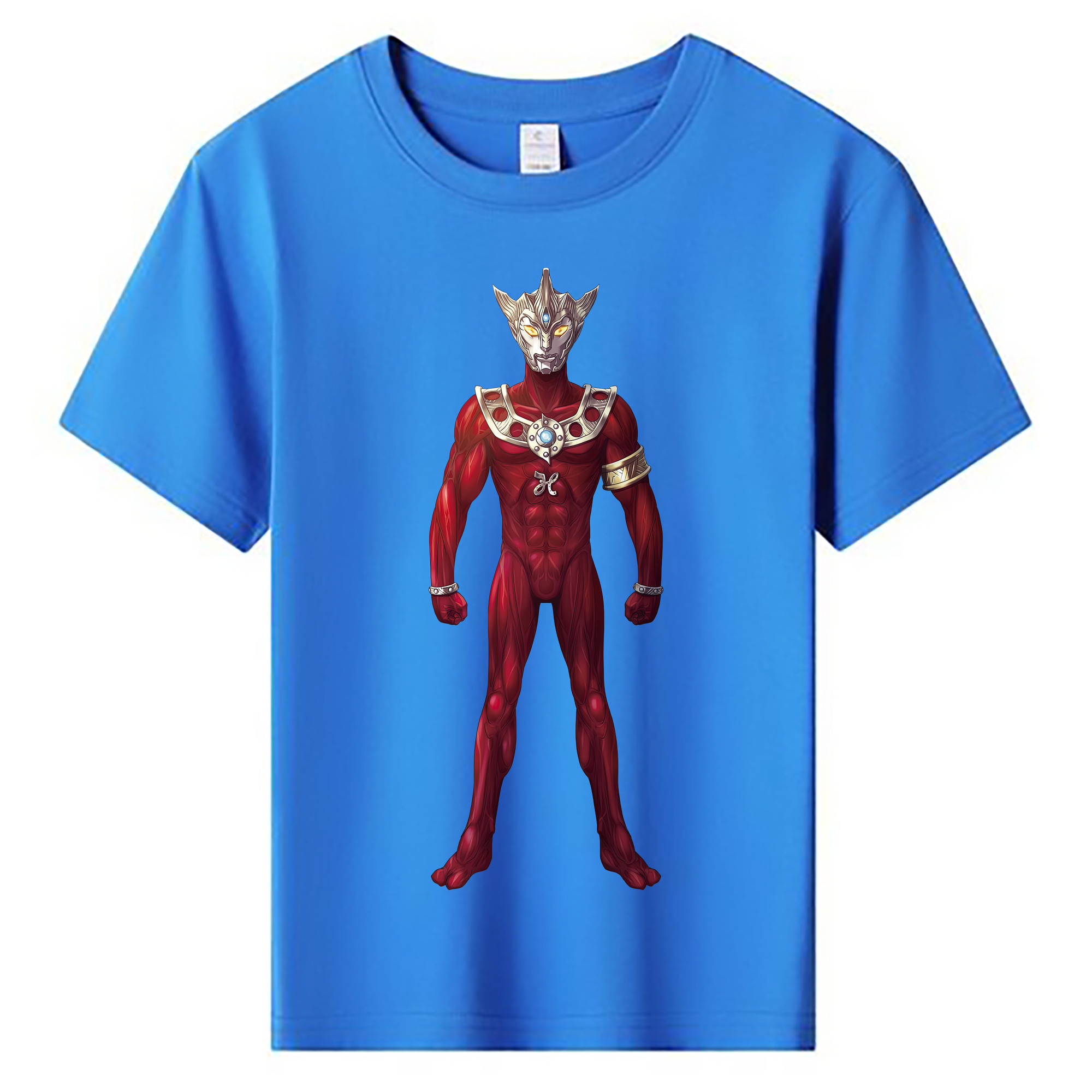 （画像用） ウルトラマン Ultraman 綿100％キッズTシャツ（フロントプリント）